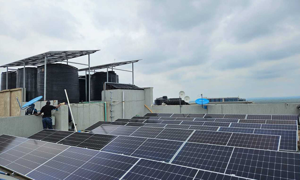 40Kwp on-grid project landed in Kenya